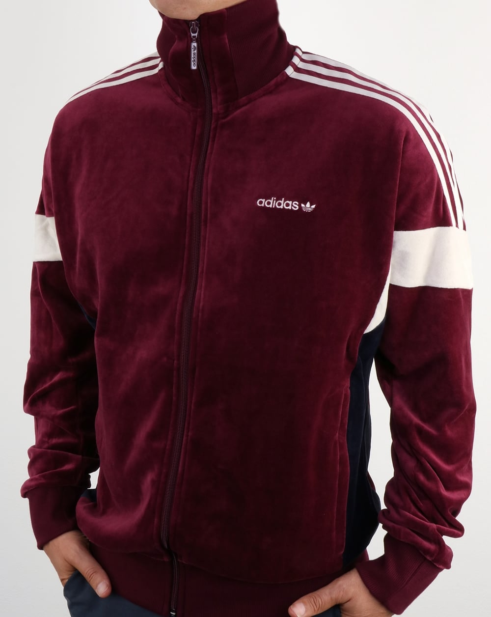 Adidas Originals CLR84 Track Top Maroon