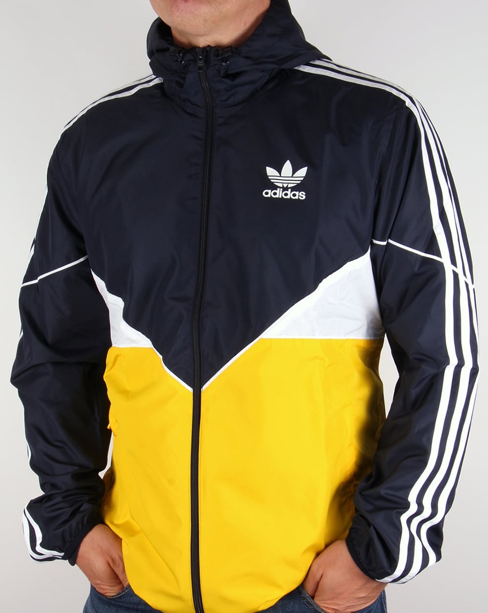Adidas Originals Colorado Windbreaker Navy/Yellow