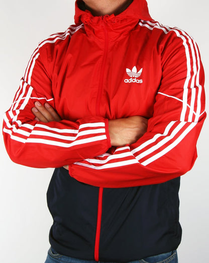Adidas Originals Colorado Windbreaker Rot/Marineblau