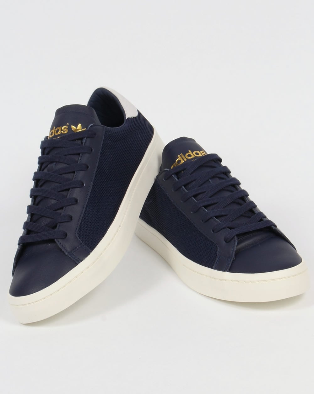 Adidas Originals Court Vantage Trainers Navy