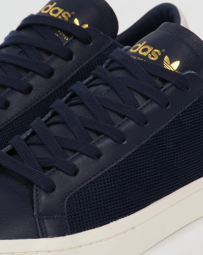Adidas Originals – Court Vantage – Marineblaue Turnschuhe