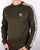 Adidas Originals Crew Neck Sweat Khaki White