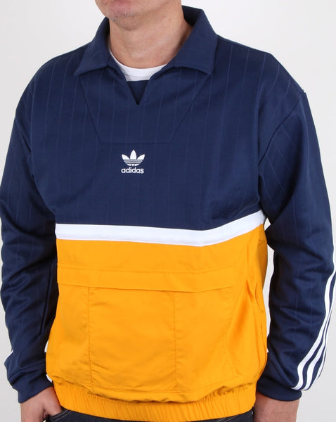 Adidas Originals Drill Pullover Noble Indigo/gold