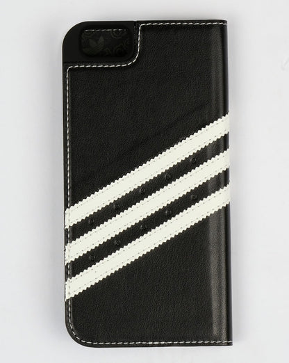Adidas Originals iPhone 6 Booklet-Hülle Schwarz/Weiß