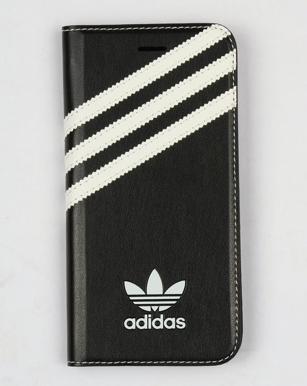 Adidas Originals iPhone 7 Booklet-Hülle Schwarz/Weiß