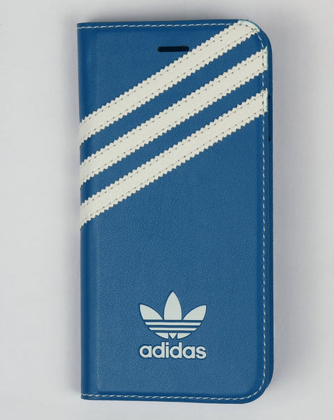 Adidas Originals iPhone 7 Booklet Case Bluebird Blue/White