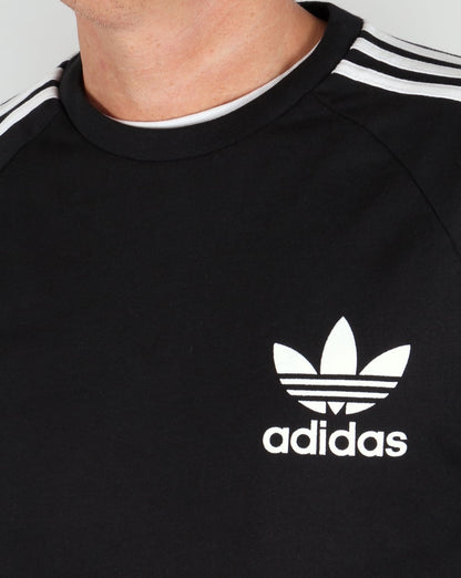 Adidas Originals Langarm-T-Shirt Schwarz