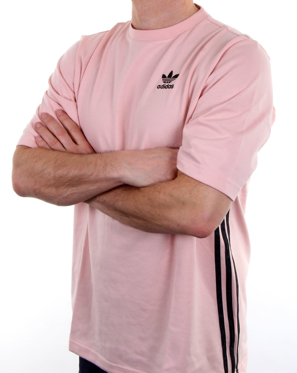 Adidas Originals Ob Boxy T Shirt Vapour Pink