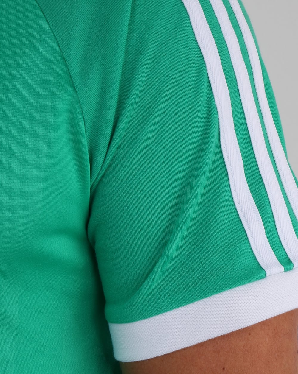 Adidas Originals Old Skool 3-Streifen-T-Shirt leuchtendes Grün