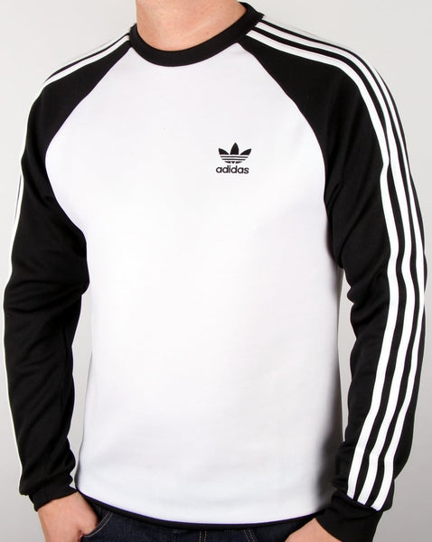 Adidas Originals Old Skool Sweat Top White/black
