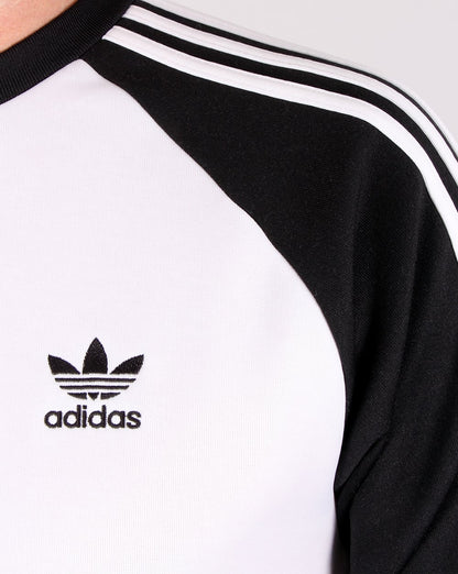Adidas Originals Old Skool Sweat Top Weiß/Schwarz