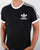 Adidas Originals Retro 3 Stripes T-shirt Black