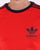 Adidas Originals Retro Trefoil 3 Stripes T-shirt Red