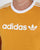 Adidas Originals Ringer Linear T Shirt Yellow Gold
