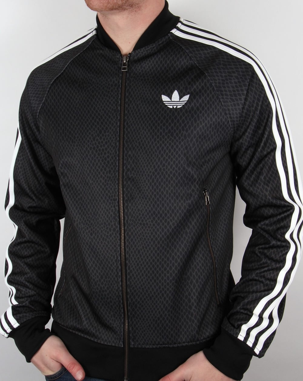 Adidas Originals Street Superstar Snake Trainingsjacke Schwarz