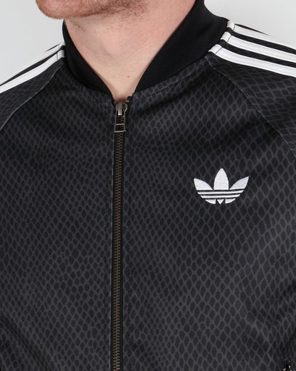 Adidas Originals Street Superstar Snake Trainingsjacke Schwarz
