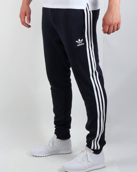 Adidas Originals Superstar Cuffed Track Bottoms Navy Blue