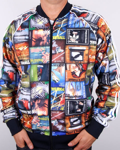 Adidas Originals Superstar Poster Track Top Multi