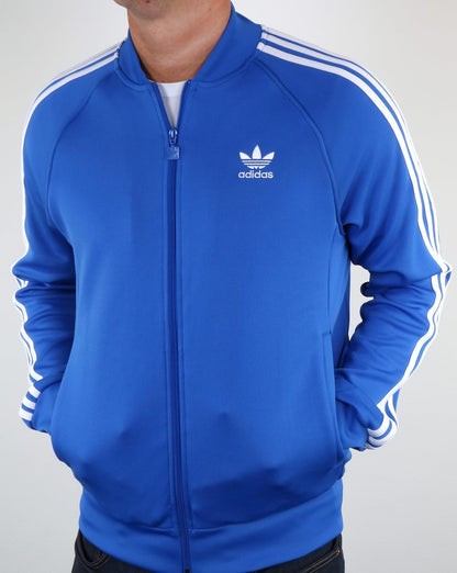 Adidas Originals Superstar Trainingsjacke Blau