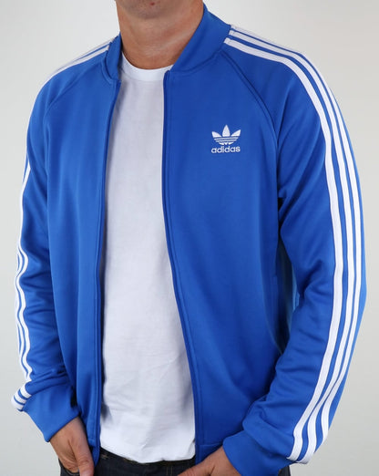 Adidas Originals Superstar Trainingsjacke Blau