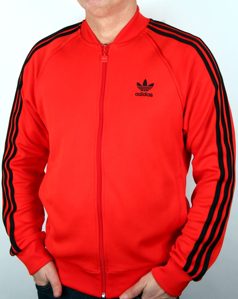Adidas Originals Superstar Track Top Core Red