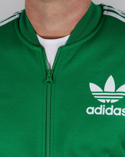 Adidas Originals Superstar Trainingsjacke Grün/Weiß