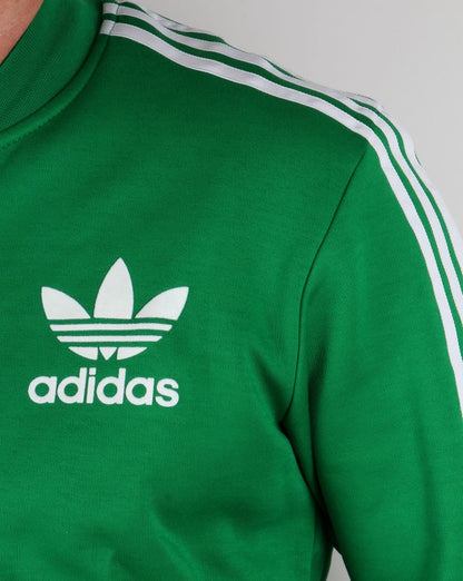Adidas Originals Superstar Trainingsjacke Grün/Weiß