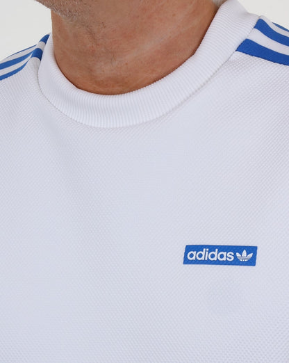 Adidas Originals Tennoji Crew Sweat Weiß/Blau