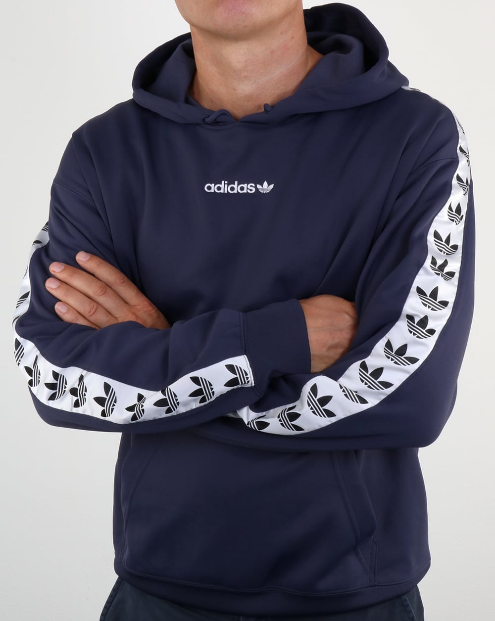 Adidas Originals TNT Tape Hoody Trace Blue/White