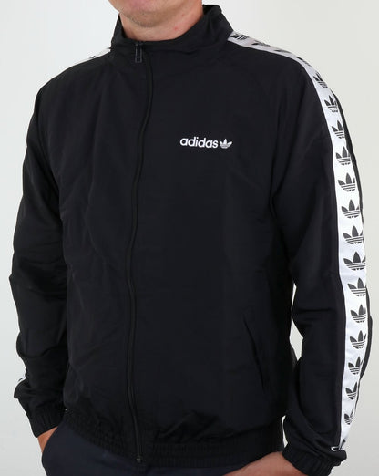 Adidas Originals TNT Tape Windjacke Schwarz/Weiß