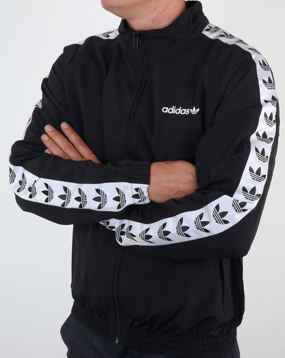 Adidas Originals TNT Tape Windjacke Schwarz/Weiß