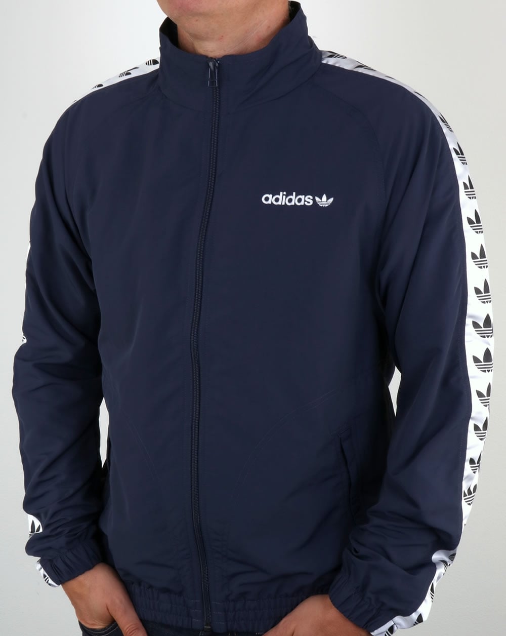 Adidas Originals TNT Tape Windjacke Trace Blue/White