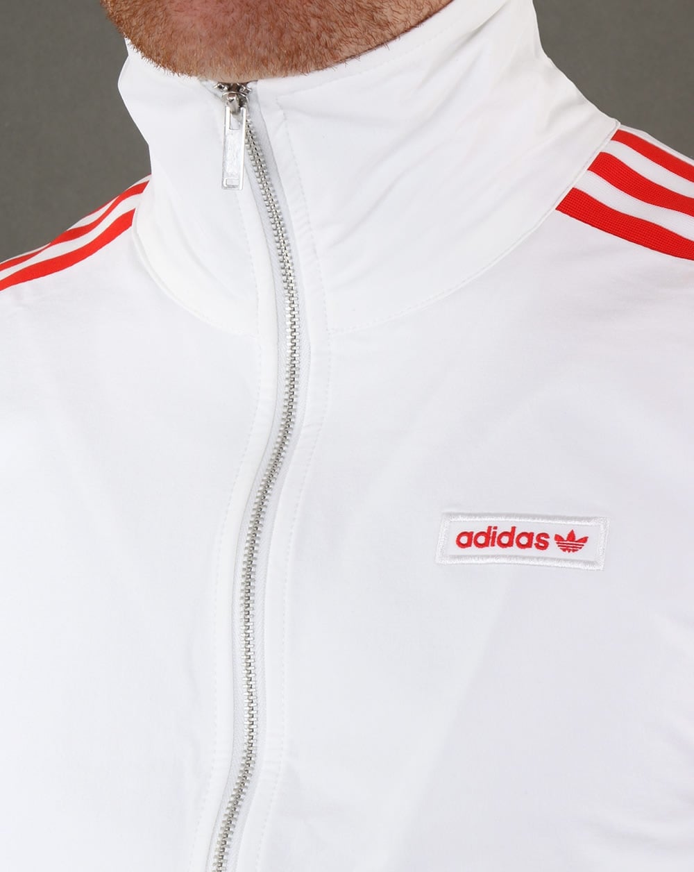 Adidas Originals Track Top White-red