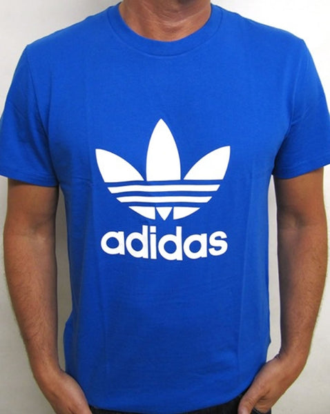 Adidas Originals Trefoil Logo T-shirt Bluebird Blue