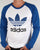 Adidas Originals Trefoil Long Sleeve Raglan T-shirt White/Royal