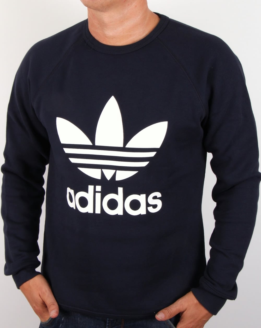Adidas Originals Trefoil Sweatshirt Legend Ink