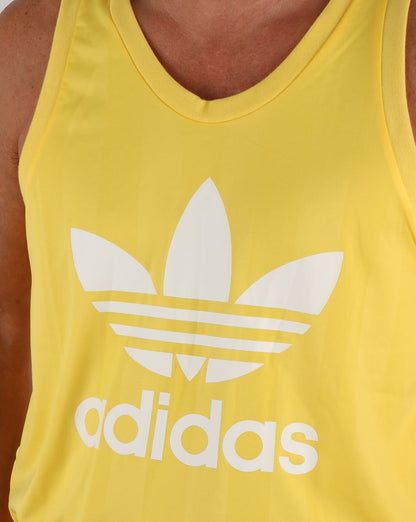 Adidas Originals Trefoil Weste Frühlingsgelb