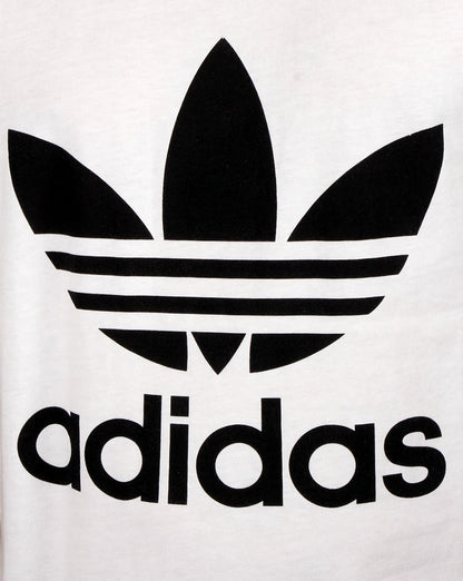Adidas Originals – Weißes Trefoil-Top