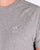 Adidas Originals Triple Stripe T Shirt Grey Heather
