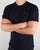 Adidas Originals Triple Stripe T Shirt Navy