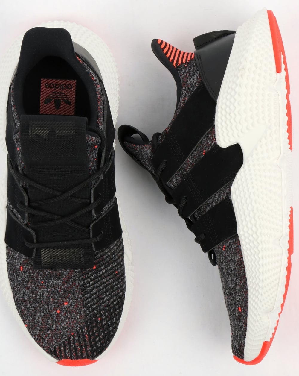 Adidas Prophere Trainers Black/Black/Solar Red