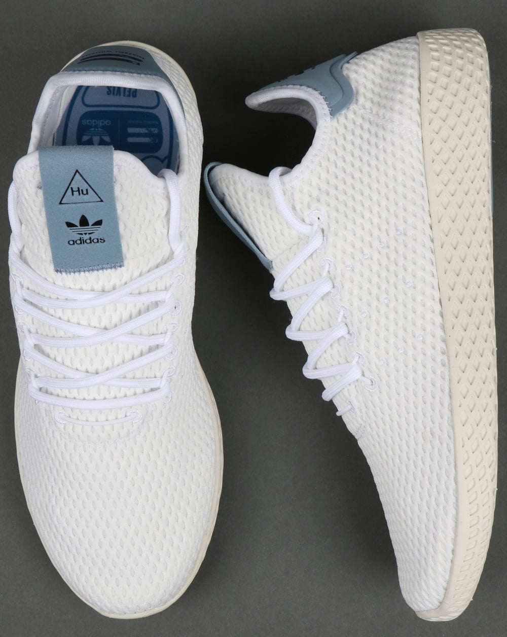 Adidas PW Tennis HU Trainers White/Tactile Blue