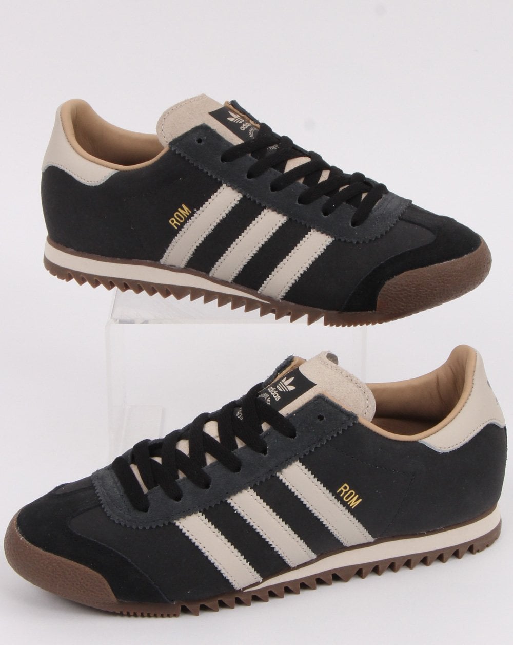 Adidas Rom Sneaker Vintage Schwarz