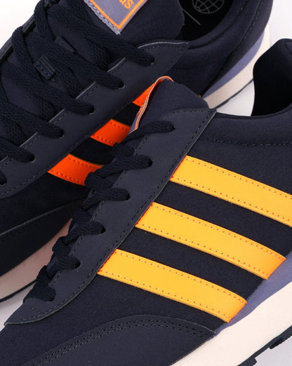 Adidas Run 60s Sneaker Dunkelblau/Orange