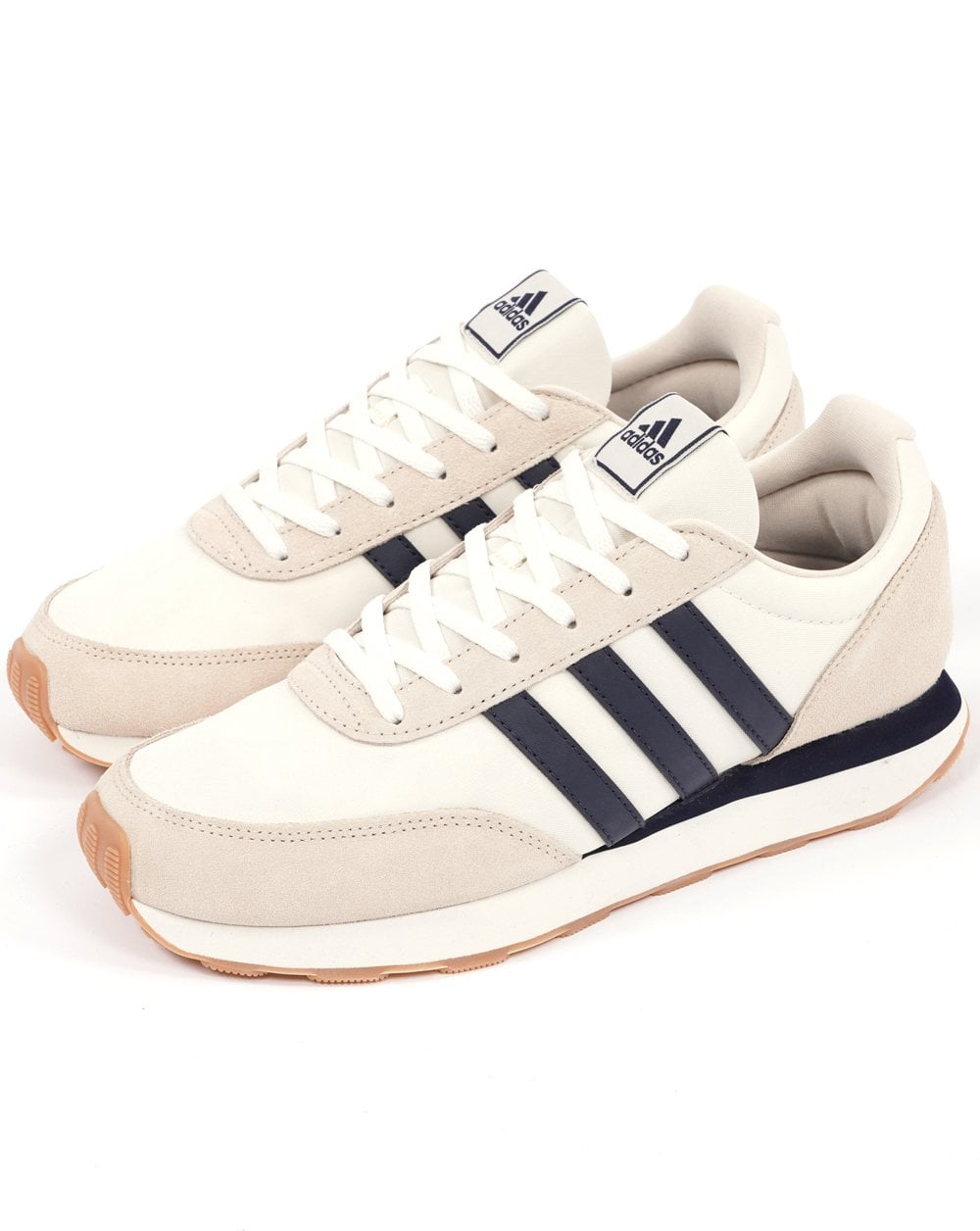 Adidas Run 60s Trainers Off White / Navy