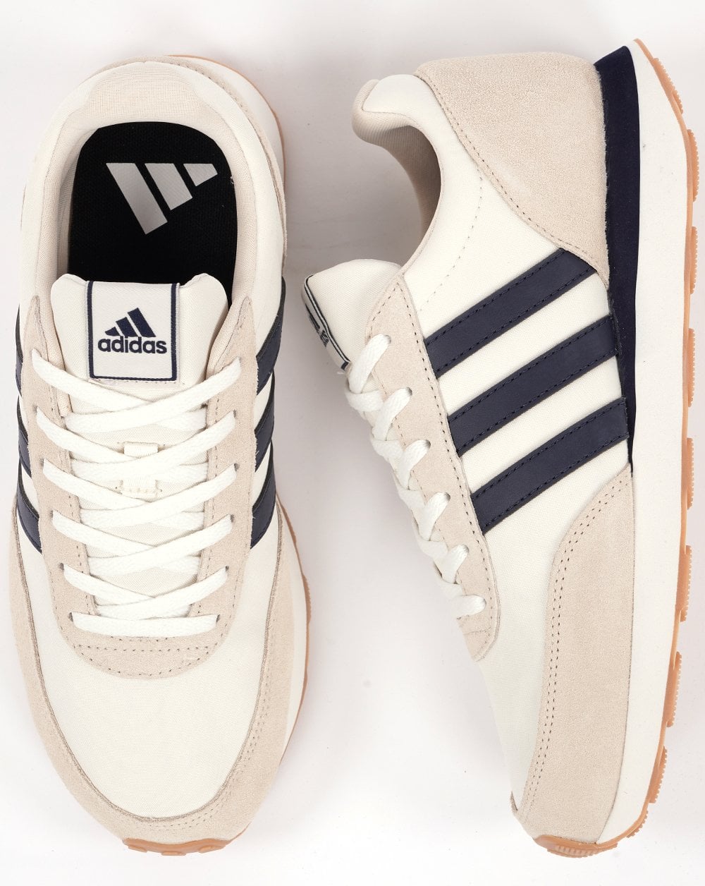 Adidas Run 60s Trainers Off White / Navy