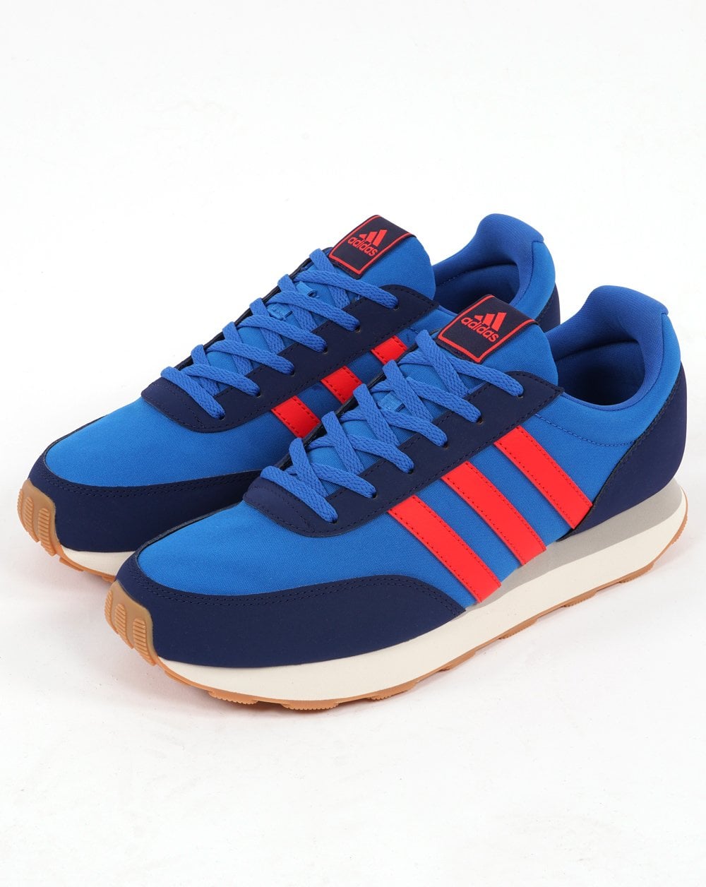 Adidas Run 60s Trainers Royal/ Flame Red