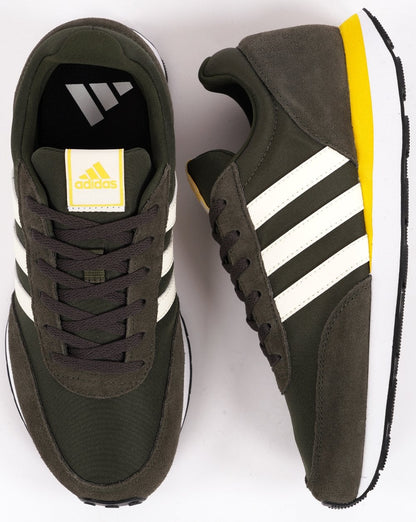 Adidas Run 60s Sneaker Shadow Olive / Off White