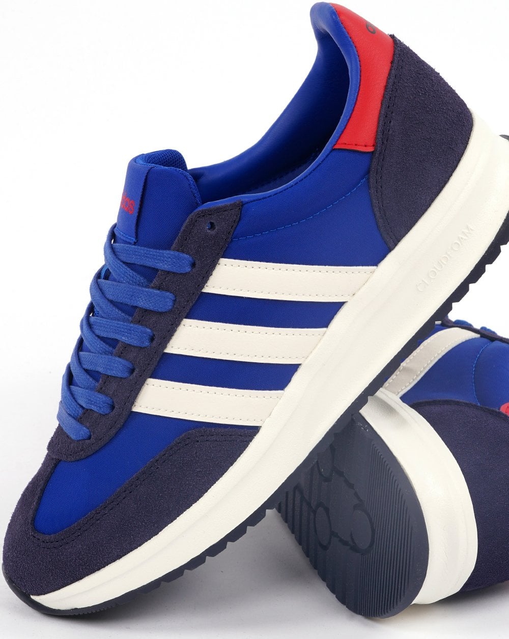 Adidas Run 70 Trainers Royal / White