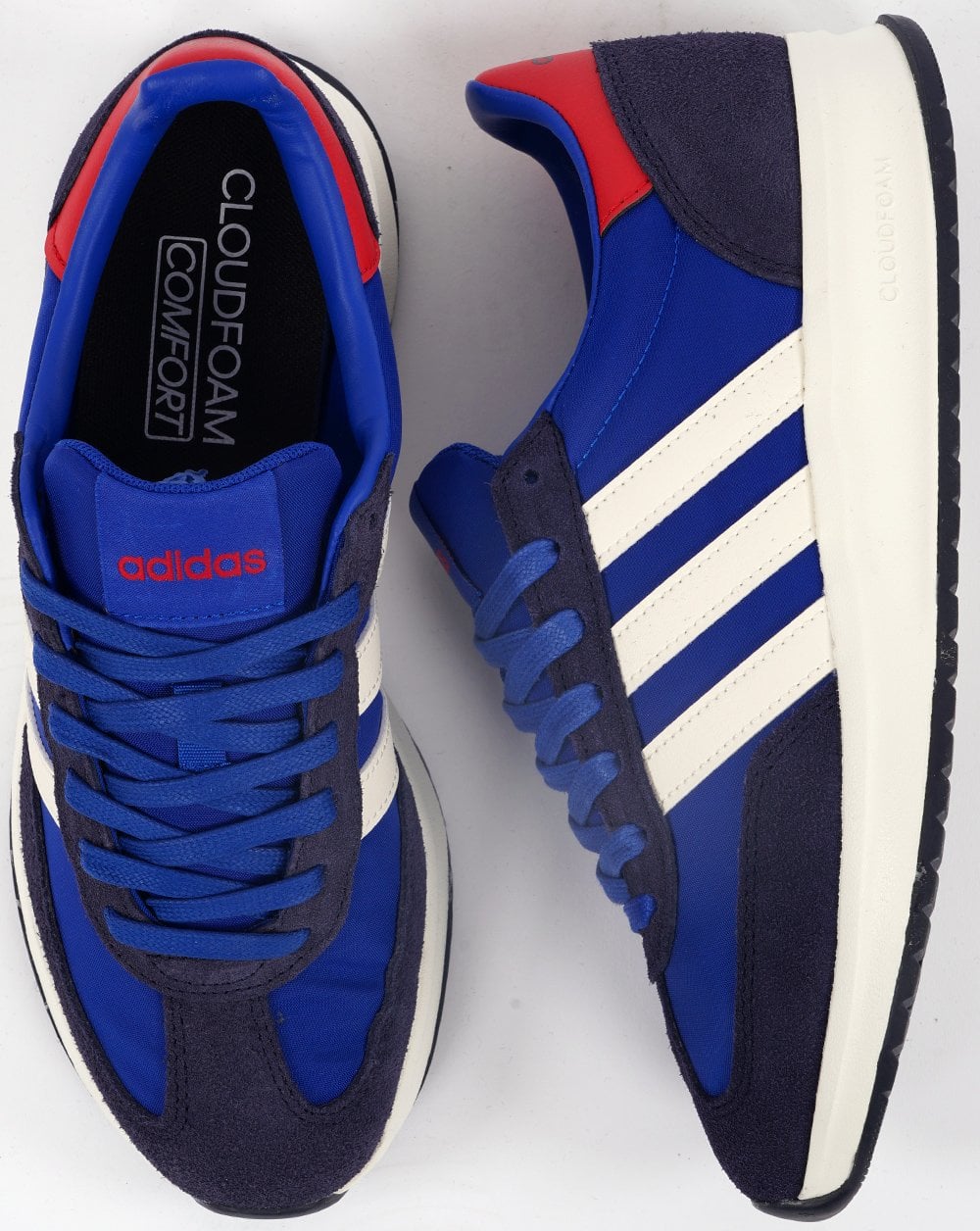 Adidas Run 70 Trainers Royal / White